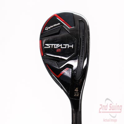 TaylorMade Stealth 2 Rescue Hybrid 4 Hybrid 22° Fujikura Ventus TR Red HB 6 Graphite Regular Right Handed 40.0in