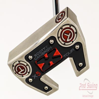 Titleist Scotty Cameron X5 Tour Circle T Putter Steel Right Handed 34.0in w/ Paintsplash Circle T Headcover