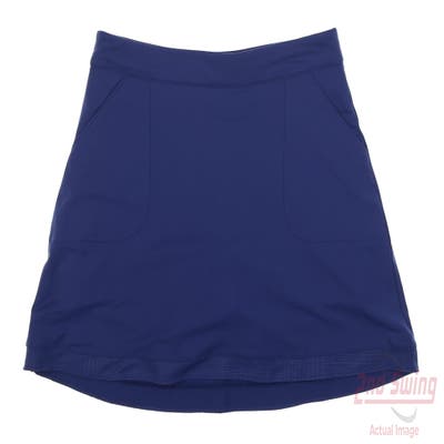 New Womens Peter Millar Golf Skort Small S Blue MSRP $125