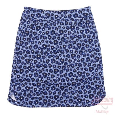 New Womens Peter Millar Golf Skort X-Small XS Blue MSRP $125