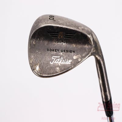 Titleist Vokey Chrome 200 Wedge Lob LW 60° 8 Deg Bounce True Temper Dynamic Gold Steel Stiff Right Handed 35.5in