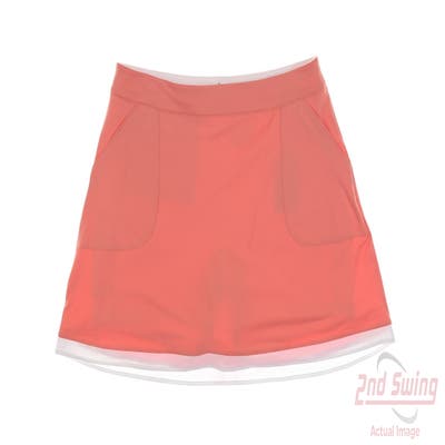 New Womens Peter Millar Skort X-Large XL Coral MSRP $110