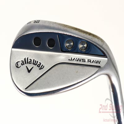 Callaway Jaws Raw Chrome Wedge Lob LW 58° 8 Deg Bounce Z Grind Dynamic Gold Spinner TI Steel Wedge Flex Right Handed 35.0in