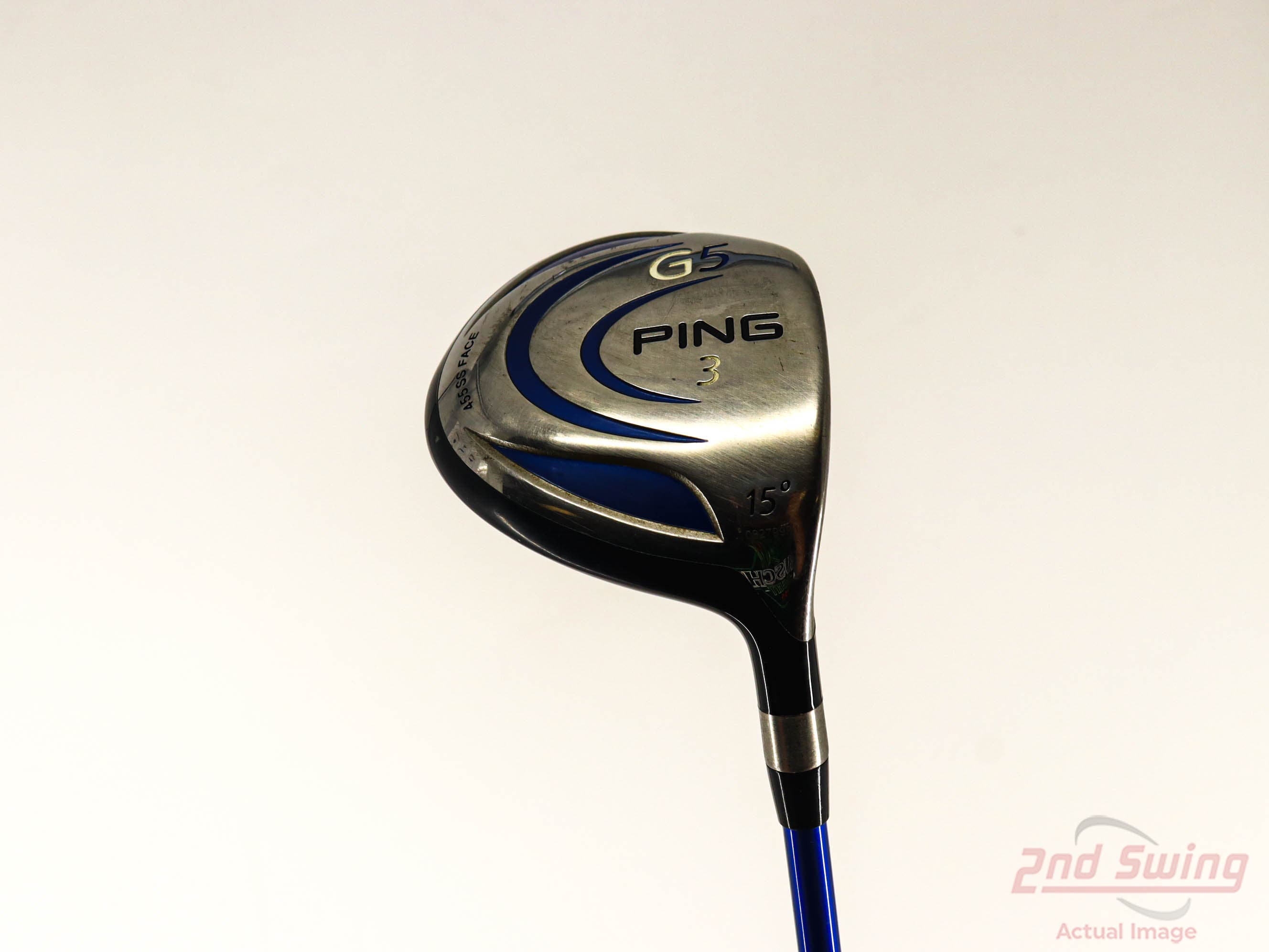 PING G5 FAIRWAY WOOD 5 WOOD 5W hotsell 18° PING TFC 100F GRAPHITE REGULAR RIGHT HANDED