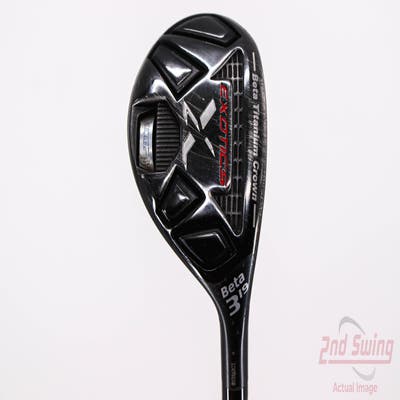 Tour Edge XCG7 Beta Hybrid 3 Hybrid 19° Matrix Exotics Black Tie 7M3.1 Graphite Stiff Right Handed 40.5in