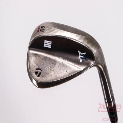 TaylorMade Milled Grind 3 Raw Chrome Wedge Lob LW 60° 8 Deg Bounce FST KBS Tour-V 110 Steel Stiff Right Handed 35.5in