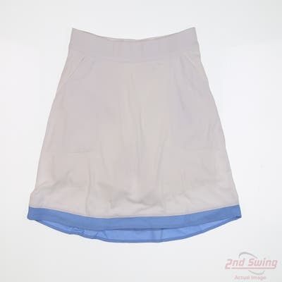 New Womens Peter Millar Skort Small S White MSRP $110