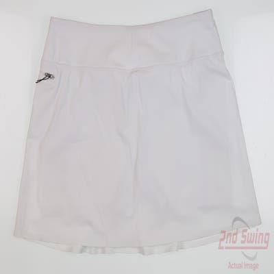 New Womens Greyson Skort Large L White MSRP $108