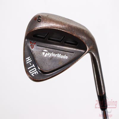 TaylorMade Milled Grind HI-TOE Wedge Lob LW 60° 10 Deg Bounce FST KBS Hi-Rev 2.0 Steel Wedge Flex Right Handed 35.0in