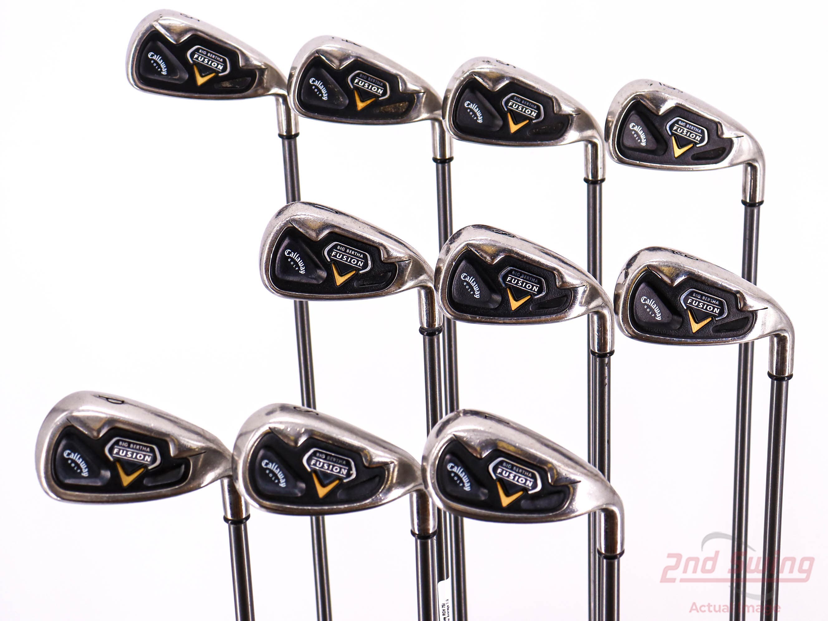 Callaway Big Bertha Fusion Iron Set fashion 8-PW-SW RCH 75i Light Flex Right Hand