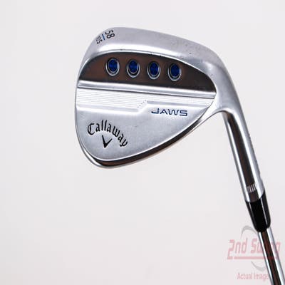 Callaway Jaws MD5 Platinum Chrome Wedge Lob LW 58° 10 Deg Bounce S Grind Dynamic Gold Tour Issue S200 Steel Stiff Right Handed 35.0in