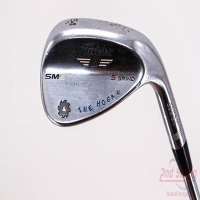 Titleist Vokey SM6 Tour Chrome Wedge Sand SW 54° 10 Deg Bounce S Grind FST KBS Tour 90 Steel Regular Right Handed 35.5in