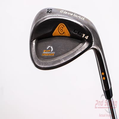 Cleveland CG14 Gunmetal Wedge Gap GW 52° 10 Deg Bounce True Temper Dynamic Gold Steel Wedge Flex Right Handed 35.25in