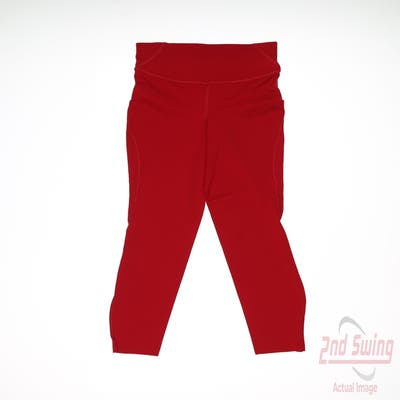 New Womens Lululemon Base Pace Leggings 2 Red MSRP $98