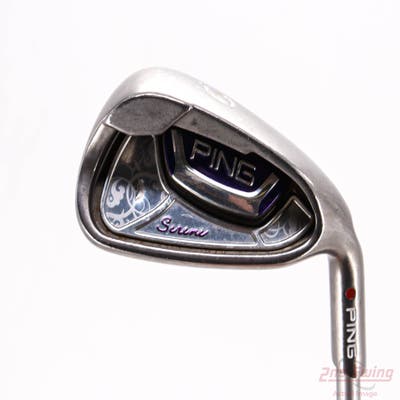 Ping Serene Single Iron 9 Iron Ping ULT 210 Ladies Ultra Lite Graphite Ladies Right Handed Red dot 35.5in