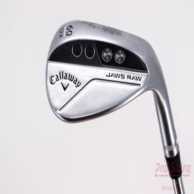 Callaway Jaws Raw Chrome Wedge Lob LW 60° 12 Deg Bounce X Grind Dynamic Gold Spinner TI 115 Steel Wedge Flex Right Handed 34.75in