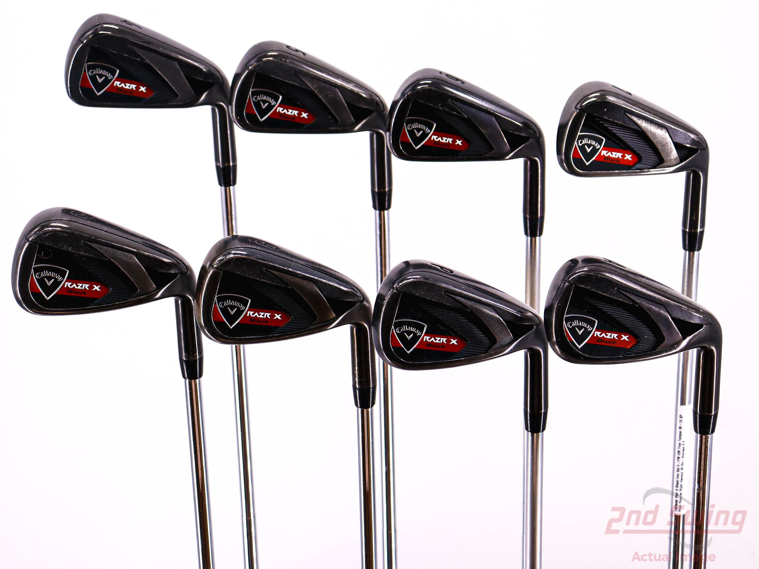 Calloway Razr X Irons 4-W RH Uniflex 2024 Shafts