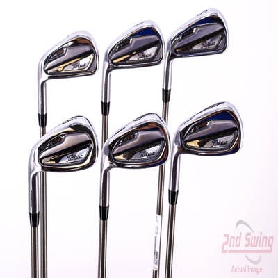 Titleist 2021 T100S Iron Set 5-PW Aerotech SteelFiber i95 Graphite Stiff Left Handed 38.5in