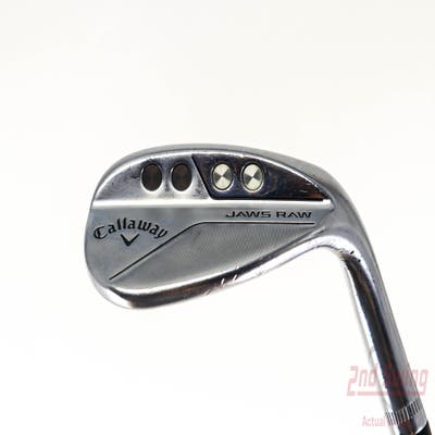 Callaway Jaws Raw Chrome Wedge Lob LW 58° 10 Deg Bounce S Grind Dynamic Gold Spinner TI 115 Steel Wedge Flex Right Handed 35.0in