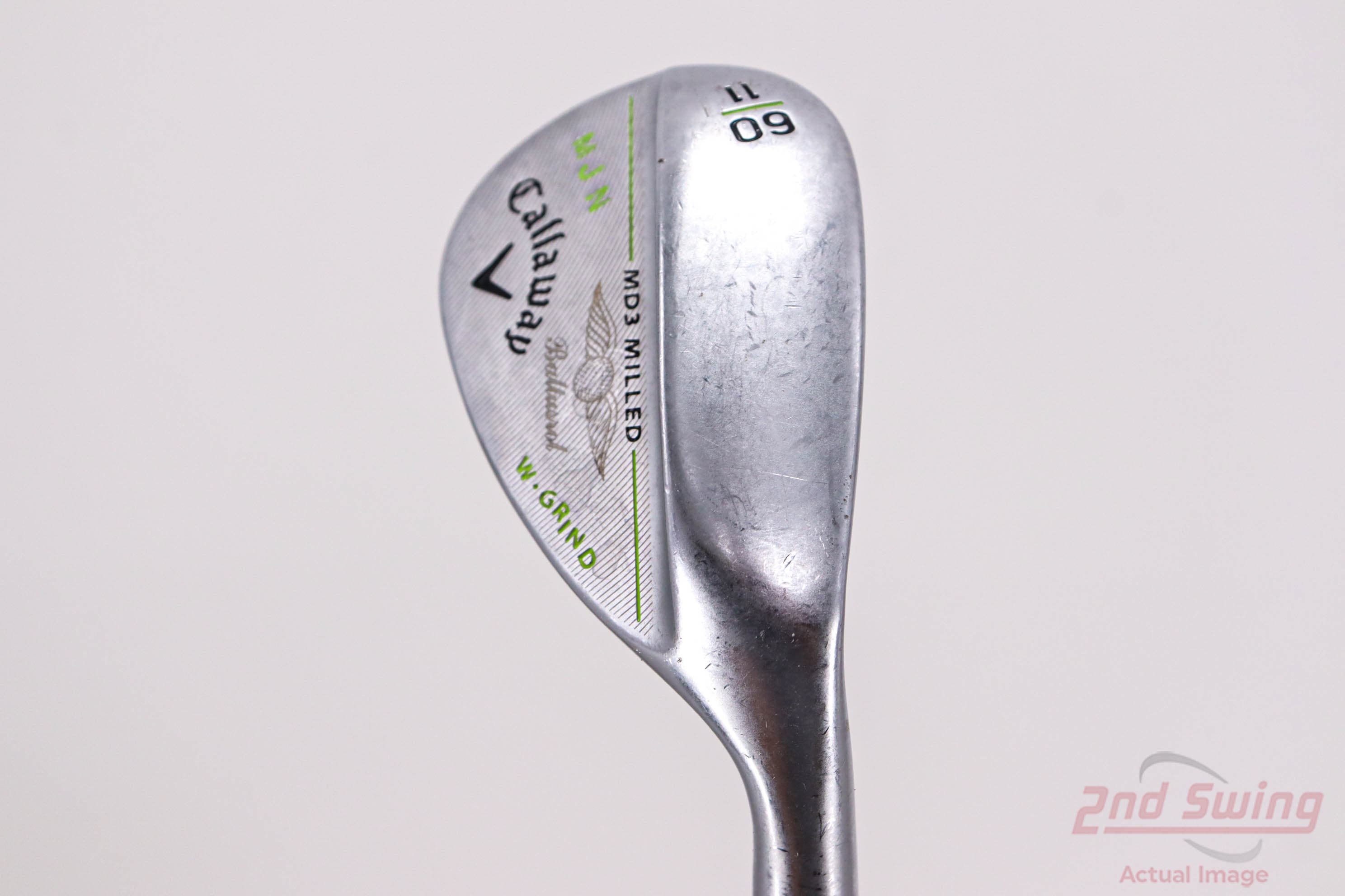 Deals Callaway MD3 Milled Chrome W-Grind Wedge 60* 11 Bounce Dynamic Gold Wedge RH