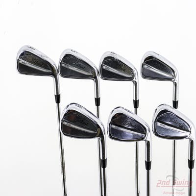 Titleist 2023 T200 Iron Set 4-PW True Temper AMT Black S300 Steel Stiff Right Handed STD