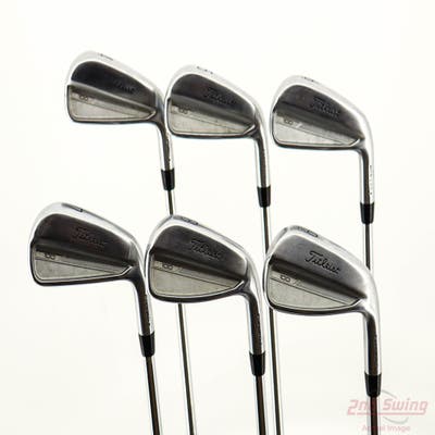 Titleist 2023 T100 Iron Set 4-9 Iron FST KBS Tour Steel X-Stiff Right Handed +3/4"