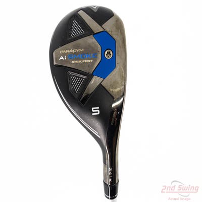 Callaway Paradym Ai Smoke Max Fast Hybrid 5 Hybrid 24° Mitsubishi Eldio 40 Graphite Ladies Right Handed 38.75in