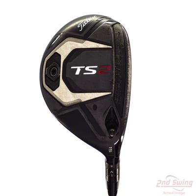 Titleist TS2 Fairway Wood 3 Wood 3W 15° PX HZRDUS Smoke Black 70 Graphite Stiff Right Handed 43.0in