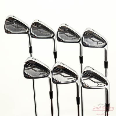 Srixon ZX7 Iron Set 4-PW FST KBS Tour 120 Steel Stiff Right Handed -2 Degrees Flat +1/2"