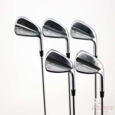 Titleist 2023 T100 Iron Set 5-9 Iron Dynamic Gold Tour Issue X100 Steel X-Stiff Right Handed -1/4"