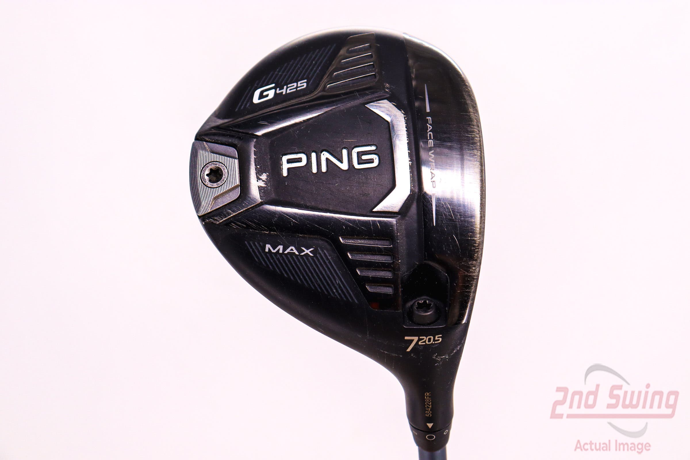 Ping G425 Max Fairway Wood 7 Wood 7W 20.5° ALTA CB 65 Slate Graphite  Regular Right Handed 41.75in