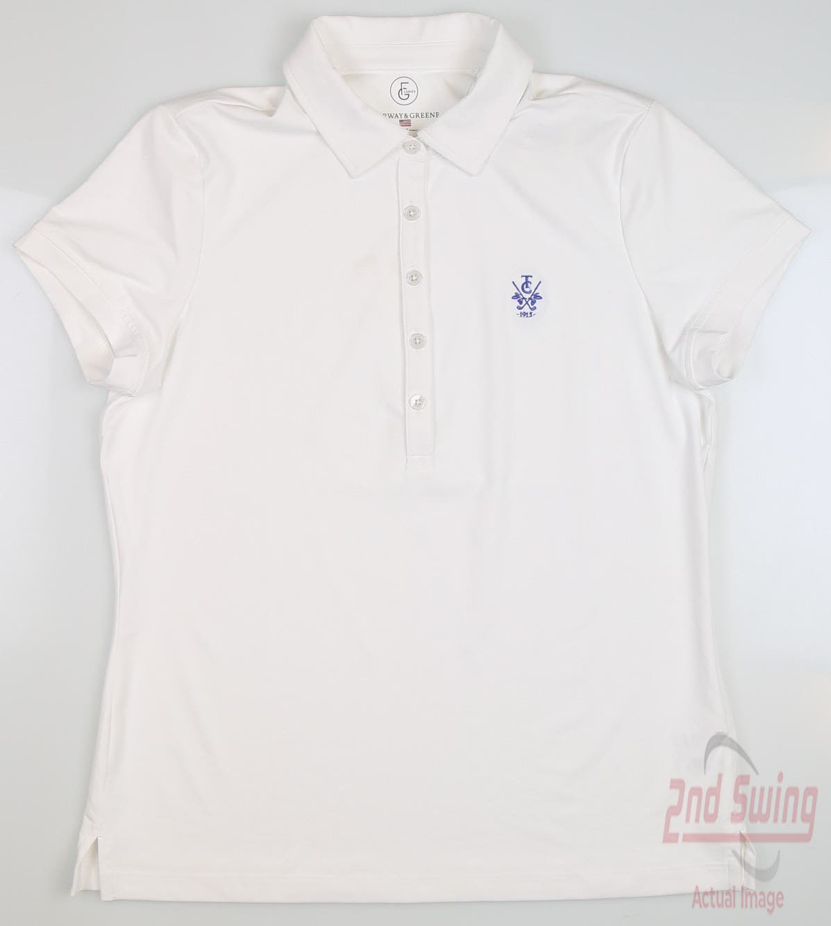 Fairway & Greene All Womens Short Sleeve Golf Shirt (D-42330281601)