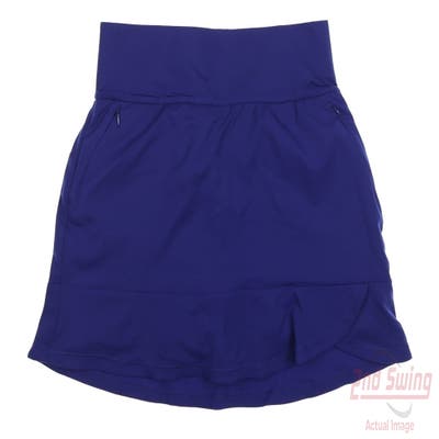 New Womens Adidas Golf Skort Small S Indigo Blue MSRP $75