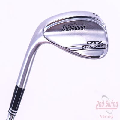 Mint Cleveland RTX ZipCore Tour Satin Wedge Lob LW 58° 10 Deg Bounce Dynamic Gold Spinner TI Steel Wedge Flex Left Handed 35.25in