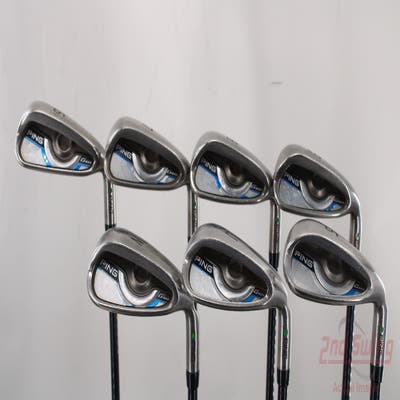 Ping Gmax Iron Set 6-PW AW SW Swing Science 200 Series Graphite Regular Right Handed Green Dot 38.0in