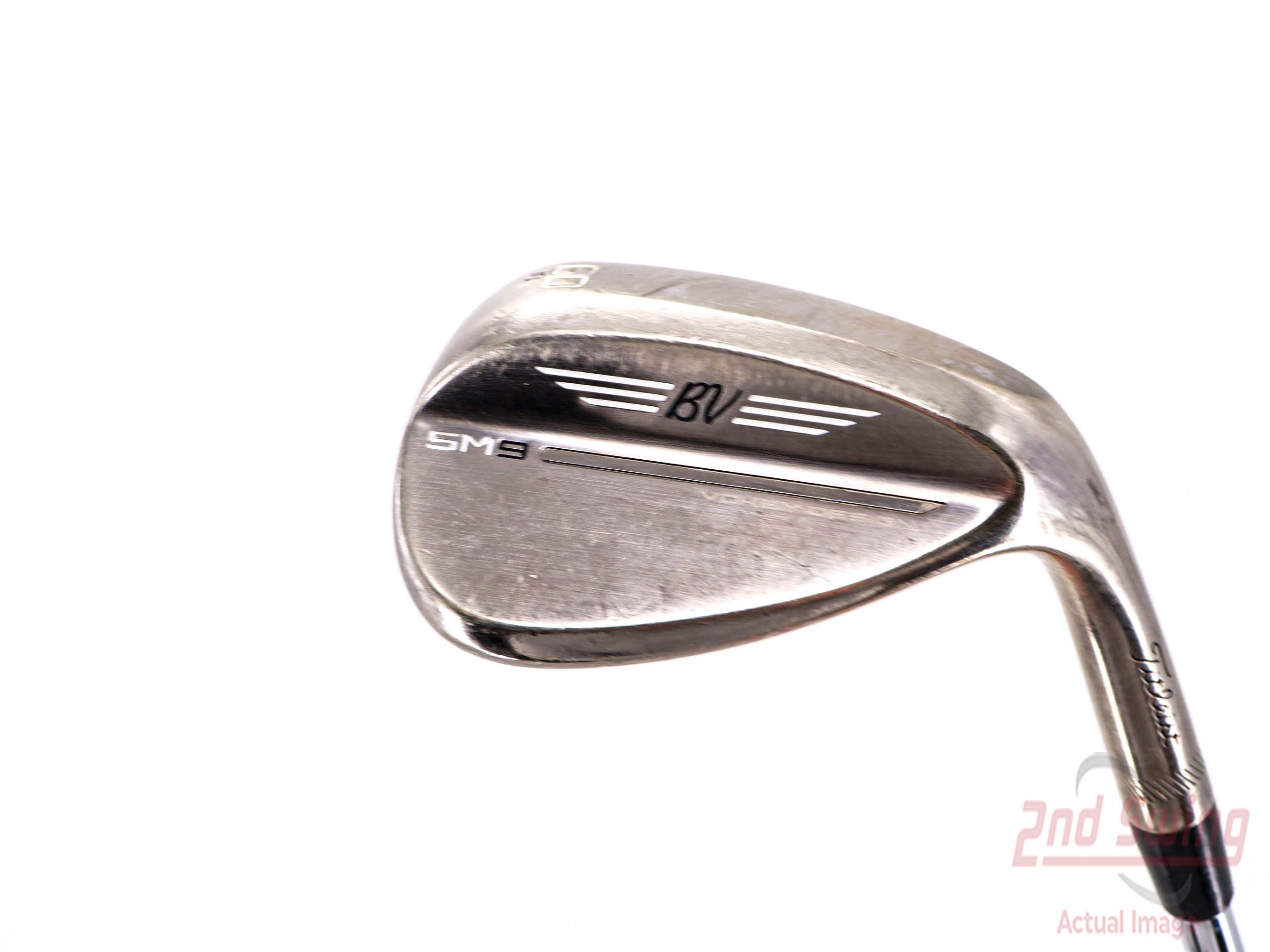 Titleist Vokey SM9 Brushed Steel Wedge (D-42330321543)