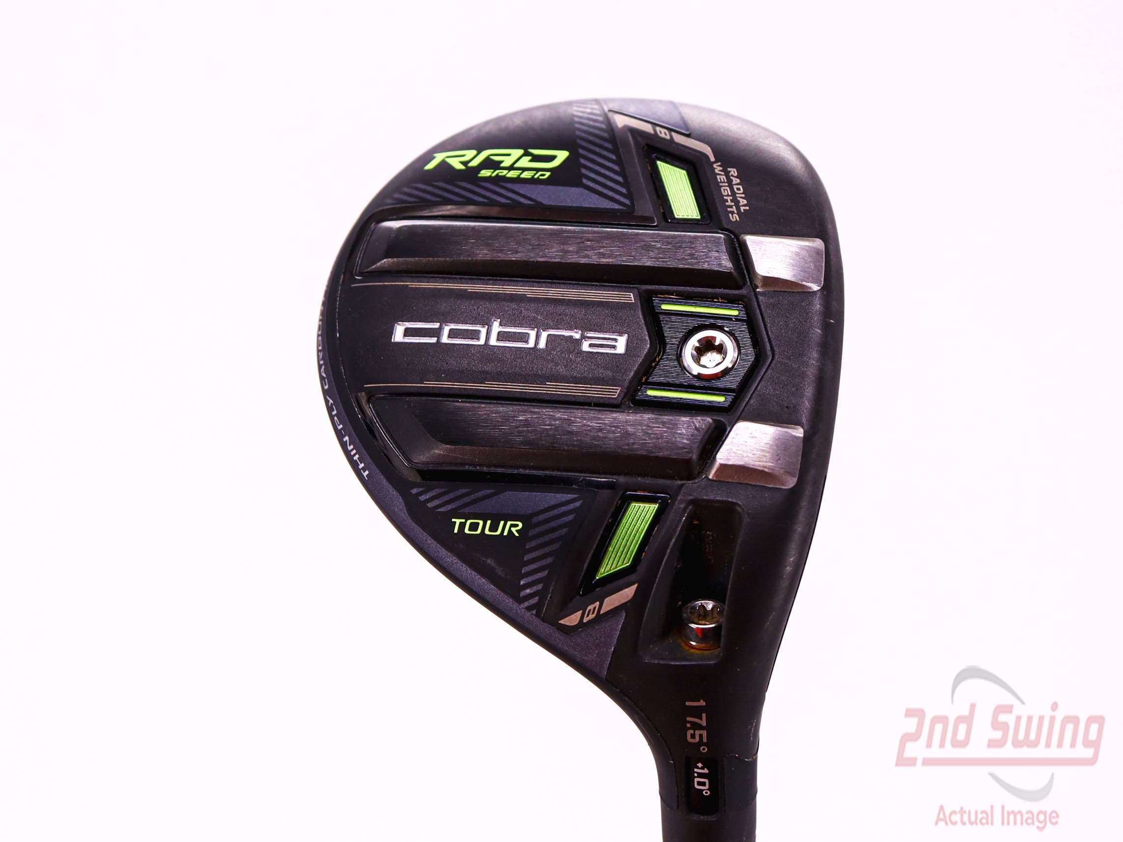 Cobra RAD Speed Tour Fairway Wood 5 Wood 5W 17.5° Fujikura Motore X F1 7  Graphite X-Stiff Right Handed 41.75in