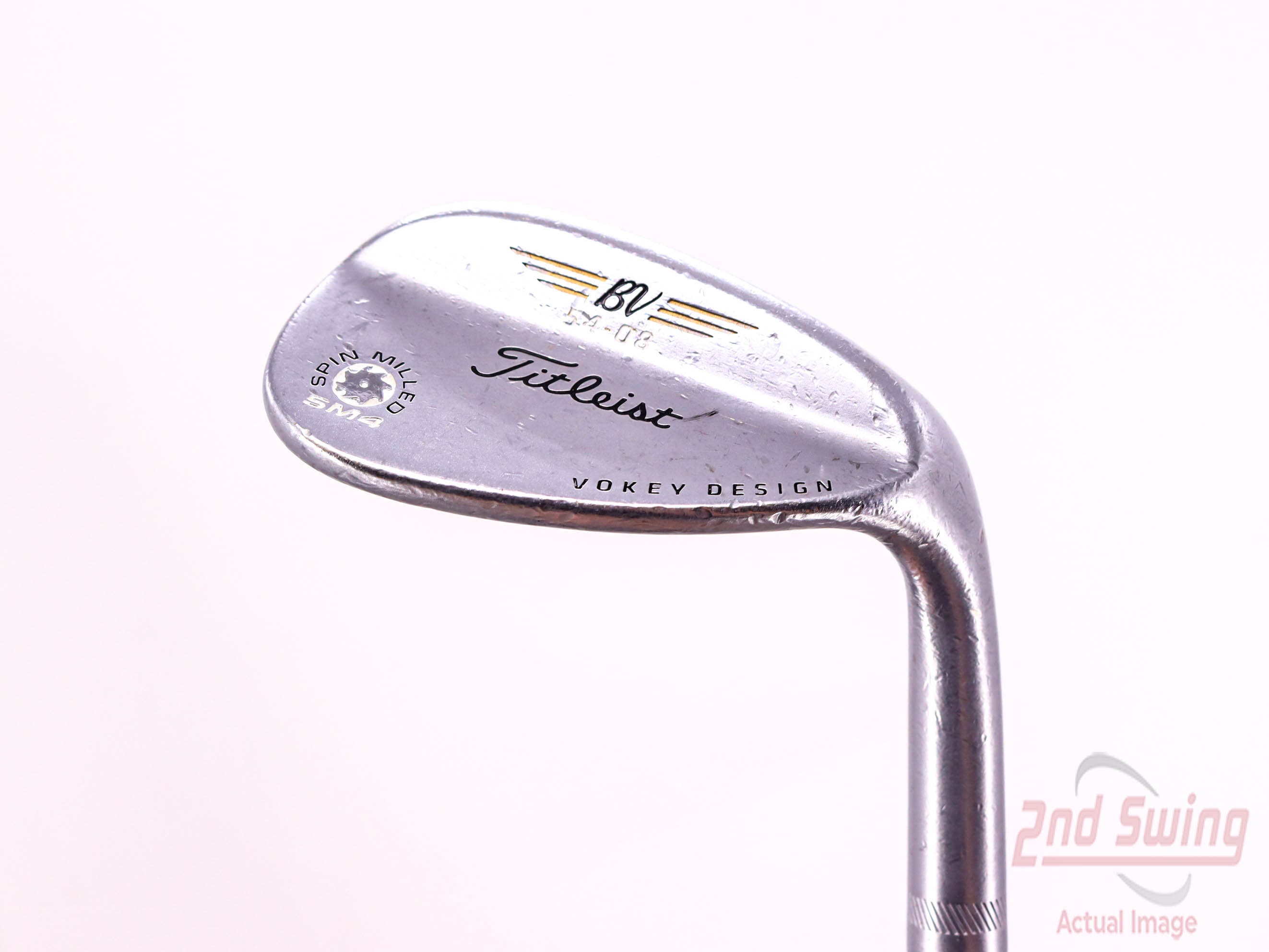 Titleist Vokey Spin Milled SM4 Chrome Wedge (D-42330379638) | 2nd