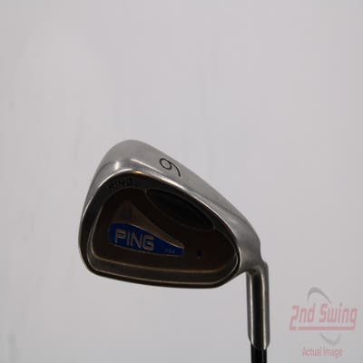 Ping G2 Single Iron 6 Iron Stock Graphite Shaft Graphite Regular Right Handed Blue Dot 37.75in