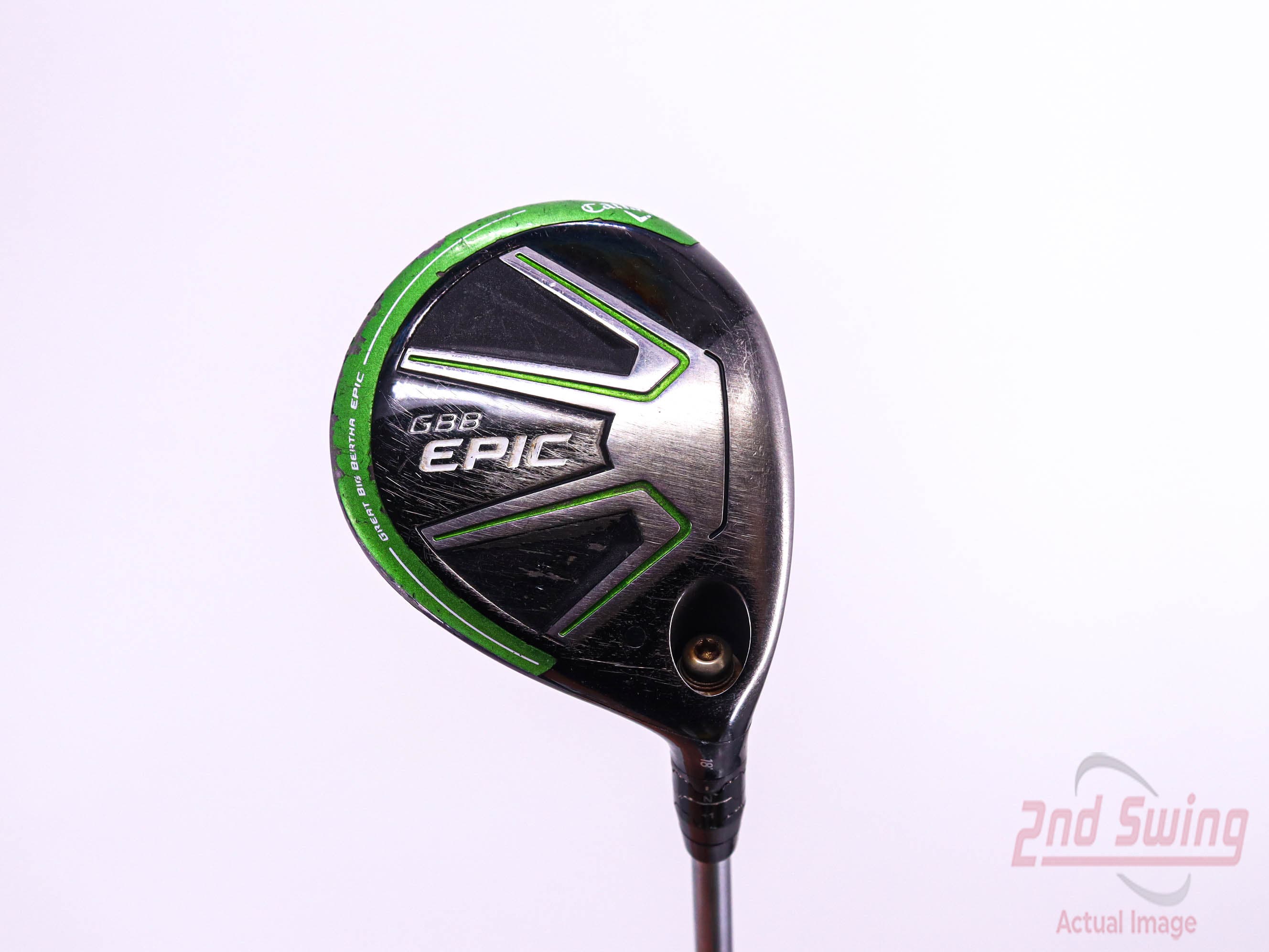 Callaway GBB Epic Fairway Wood 3 Wood 3W 18° Mitsubishi Diamana M+ Green 40  Graphite Senior Right Handed 42.5in