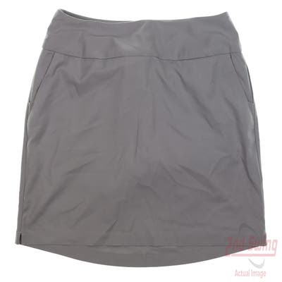 New Womens Adidas Golf Skort 44 Gray MSRP $75