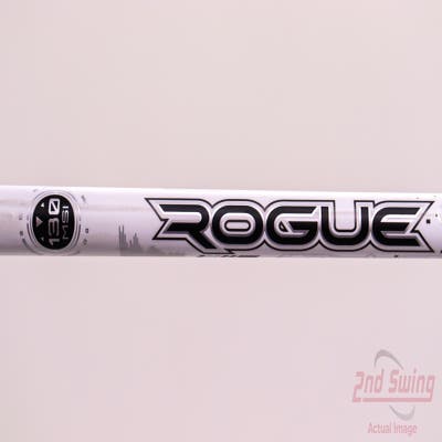 Used W/ Ping RH Adapter Aldila Rogue White 130 MSI 70g Driver Shaft Regular 44.25in