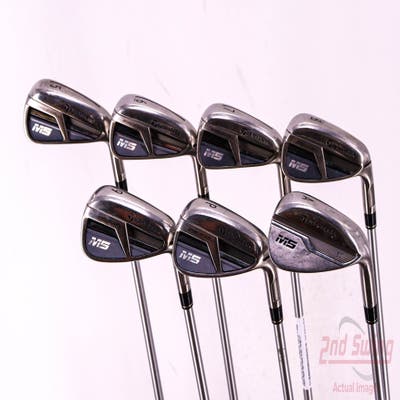 TaylorMade M5 Iron Set 5-GW Mitsubishi Tensei CK 70 Orange Graphite Regular Right Handed 38.25in