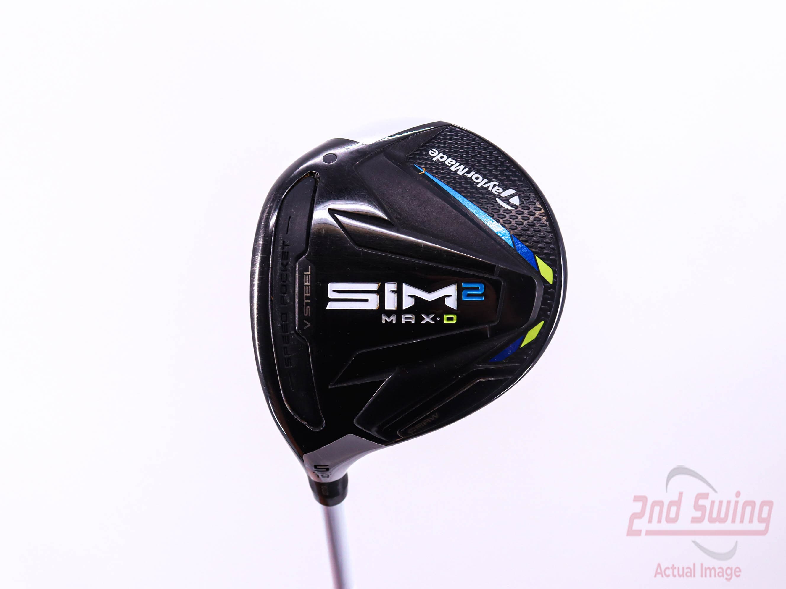 TaylorMade SIM2 MAX-D Fairway Wood 5 Wood 5W 18° Fujikura AIR Speeder 45  Graphite Regular Left Handed 42.5in