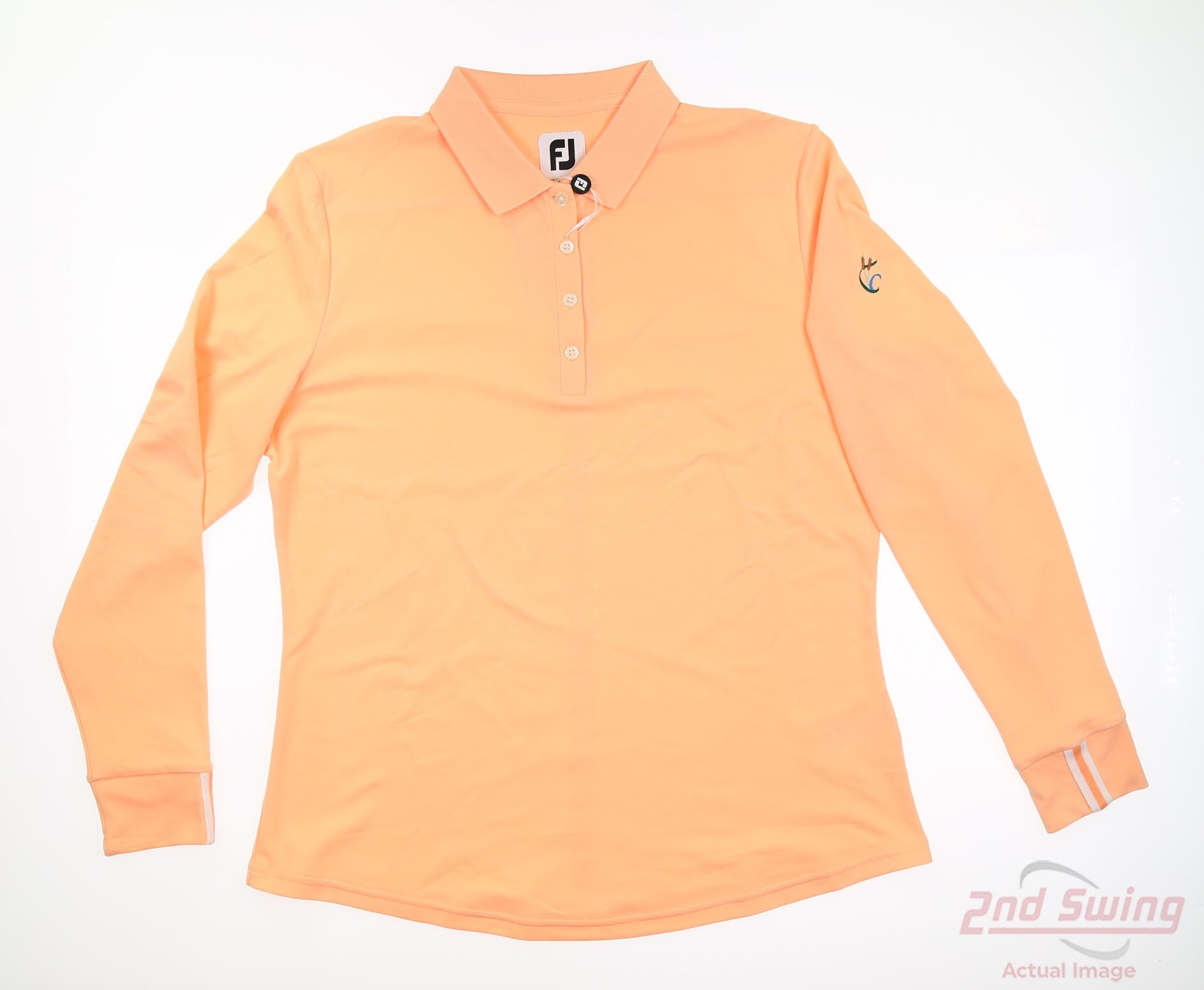 Womens orange hotsell golf shirts