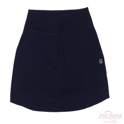 New Womens Straight Down Poppy Skort Small S Navy Blue MSRP $104