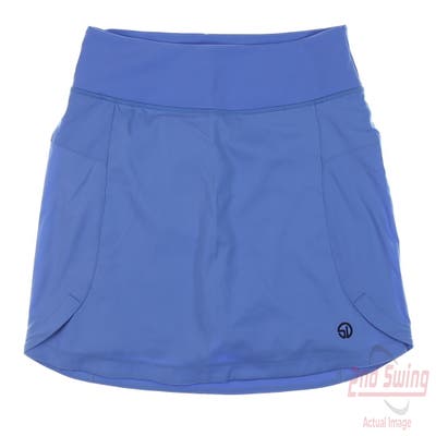 New Womens Straight Down Nelly Skort X-Small XS Blue MSRP $104