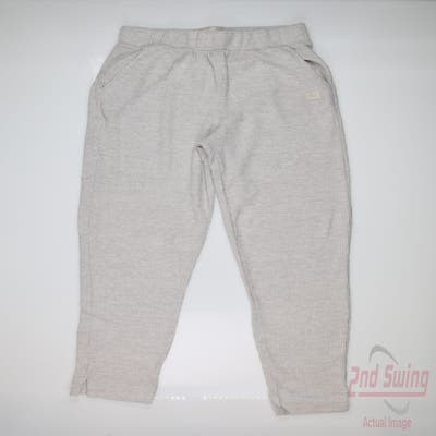 New Womens Straight Down Golf Pants Medium M Gray MSRP $79