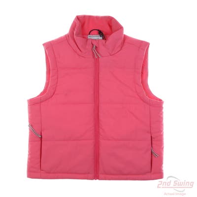 New Womens Straight Down Sandy Vest X-Small XS Pink MSRP $99