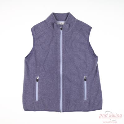 New Womens Straight Down Lucia Vest Small S Purple MSRP $120